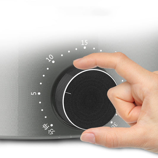 La parrilla eléctrica gira automáticamente