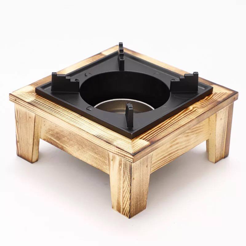 Sartén para parrilla cuadrada con rayas binaurales Sartén para parrilla redonda con cuadros