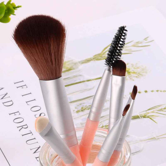 Set Of 6 Loose Powder Blush Eye Shadow Brush Stick