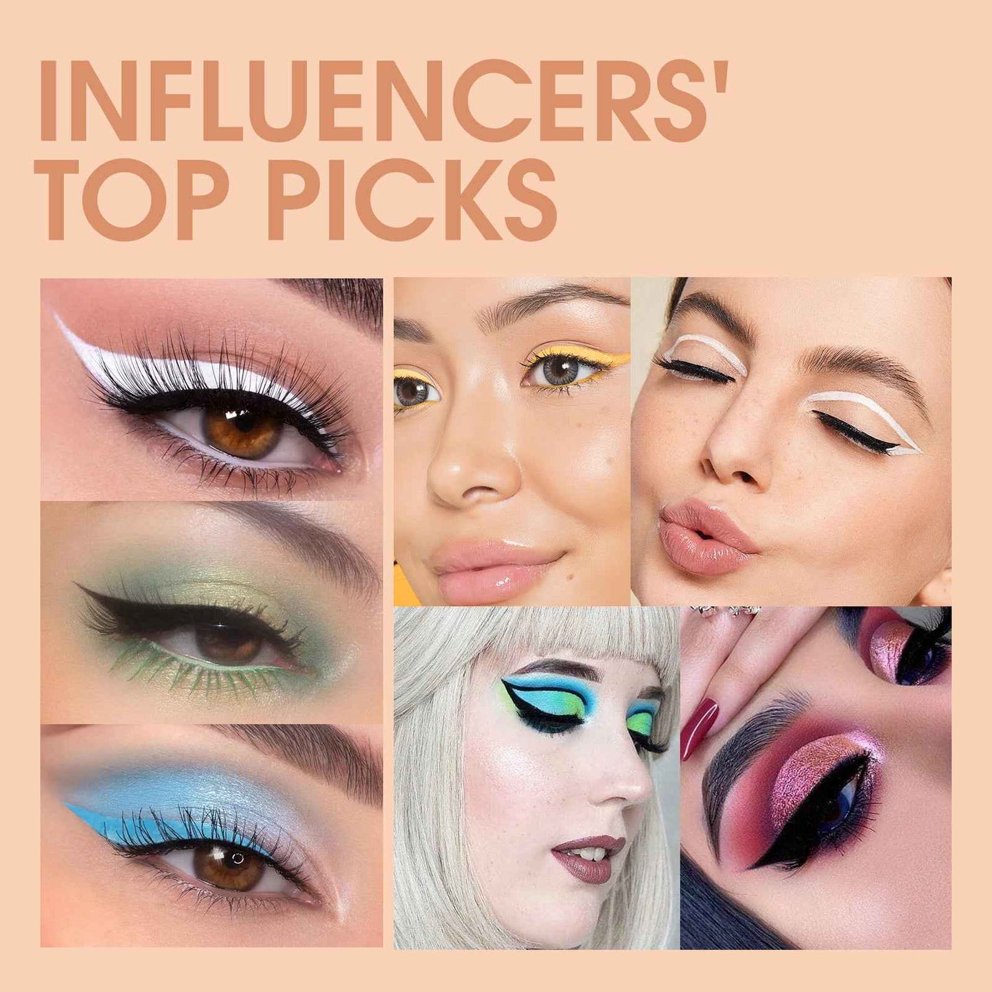 Make-up Eyeliner Liquid And Gel Pen Combination Set