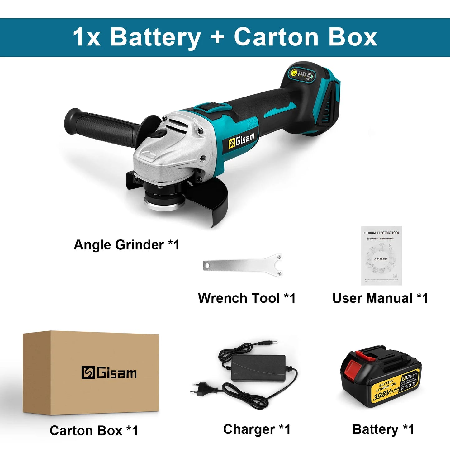 Brushless Angle Grinder