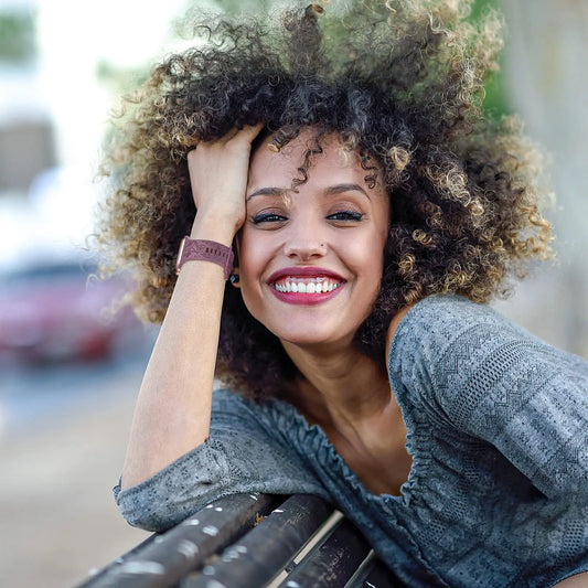 Floral Engraved Strap Apple Watch Band