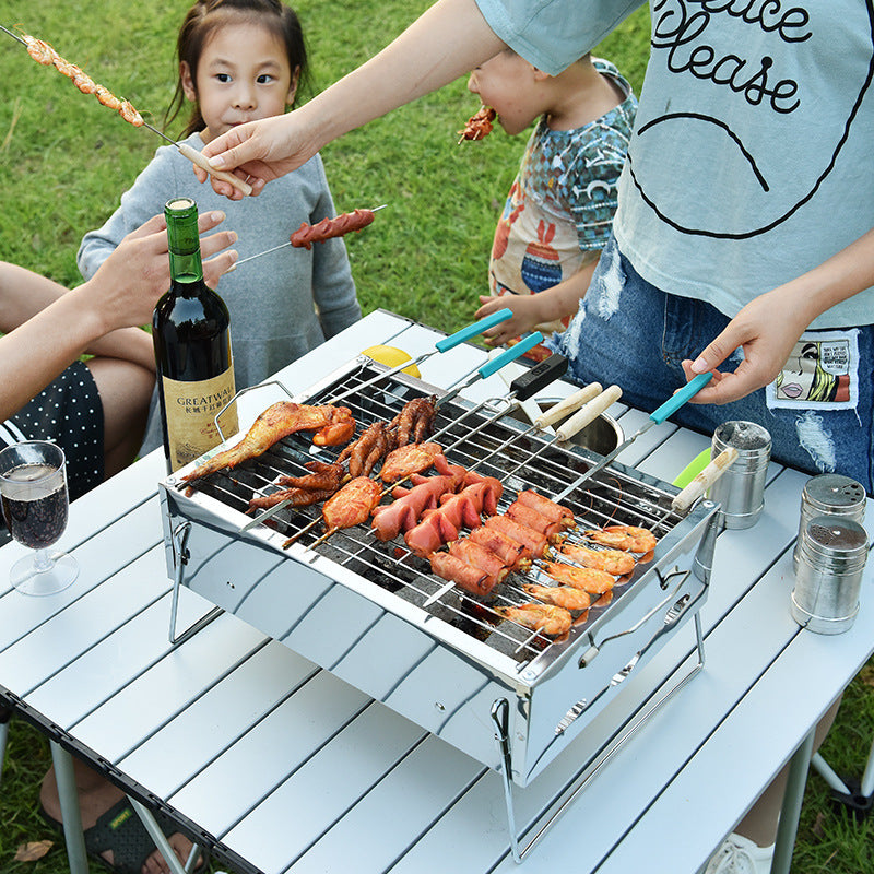 Mini Small Outdoor Charcoal Grill