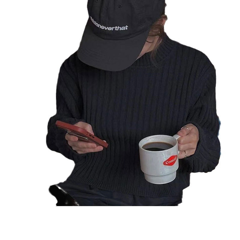 Suéter casual de temperamento salvaje de moda para mujer