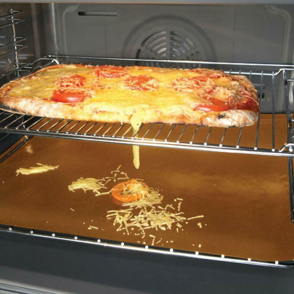 5 alfombrillas de cobre para parrilla, alfombrilla antiadherente para hornear, para barbacoa, para cocinar en el horno