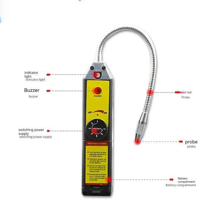 WJL-6000 Halogen Air Tightness Electronic Car Leak Detector