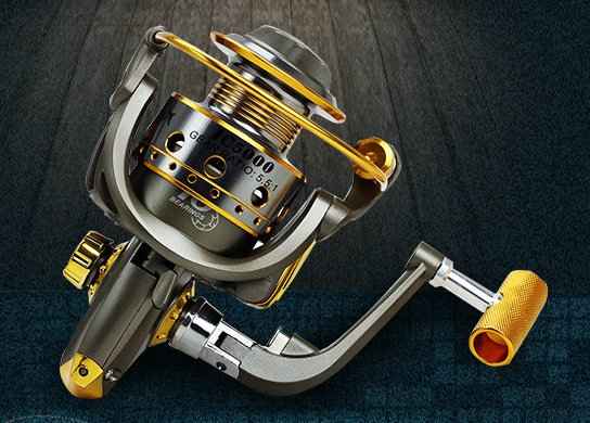 10-axis metal head fishing reel