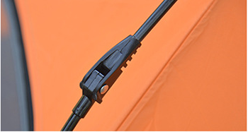 Tienda de campaña hexagonal automática para varias personas, de doble capa, para exteriores, para acampar y hacer lluvia