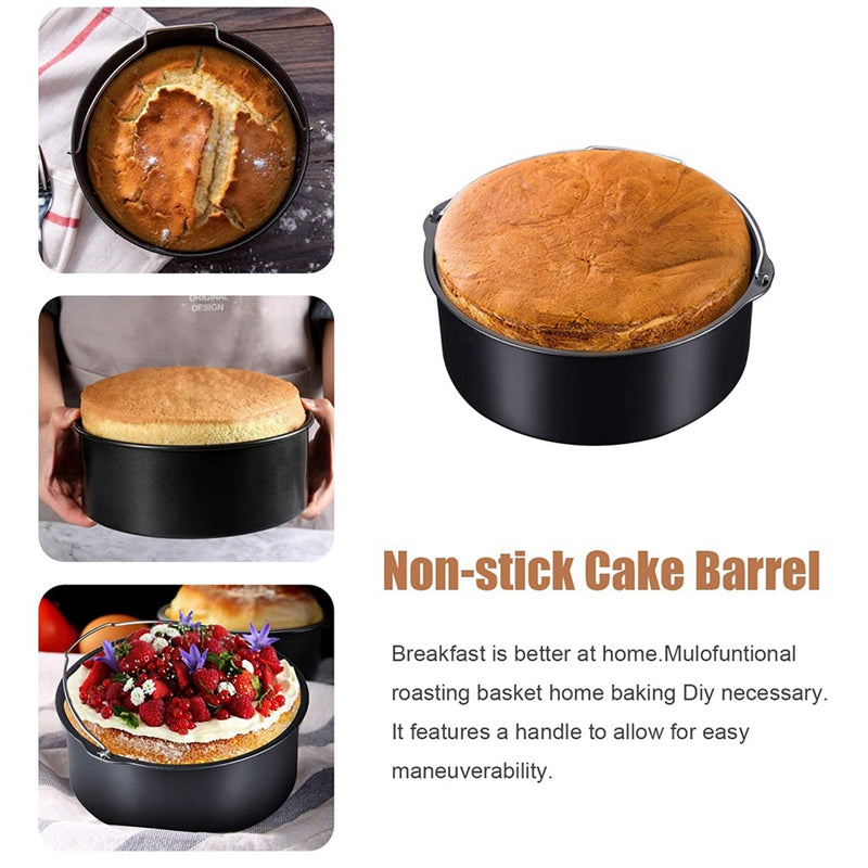 Accesorios para freidoras de aire Parrilla de silicona de 7 piezas