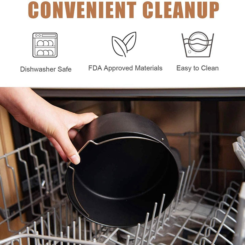 Accesorios para freidoras de aire Parrilla de silicona de 7 piezas