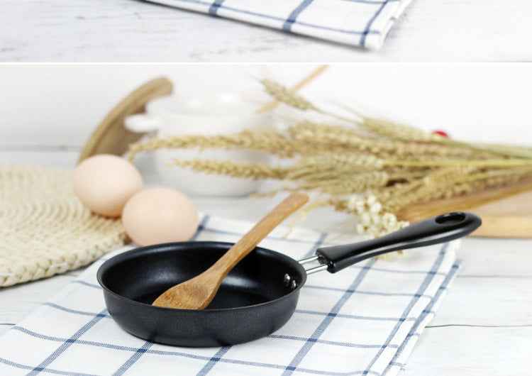 12CM Mini Frying Pan Hot-selling Pure Iron Coated Non-Stick Frying Pan Frying Egg Artifact Pan