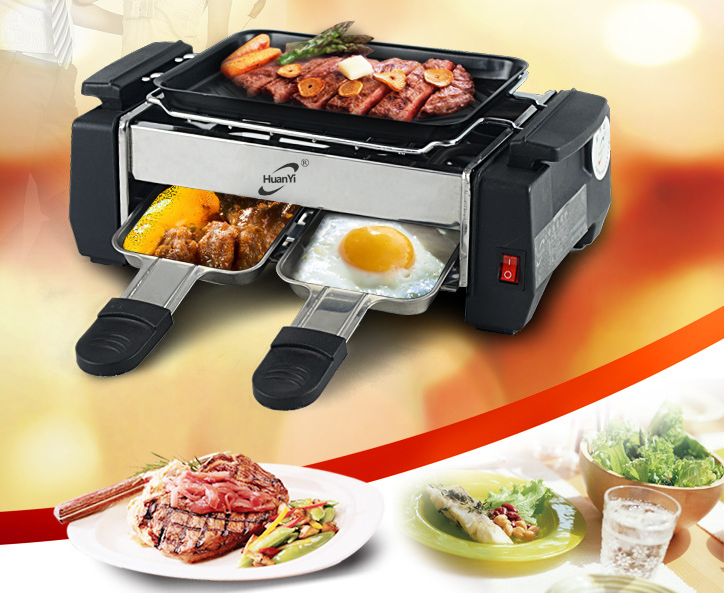 Smoke-Free Home Teppanyaki Electric Grill