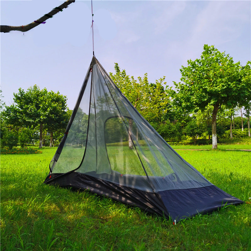 Tienda de campaña superligera para 3 o 4 personas, carpa piramidal grande, carpa tipo mochila