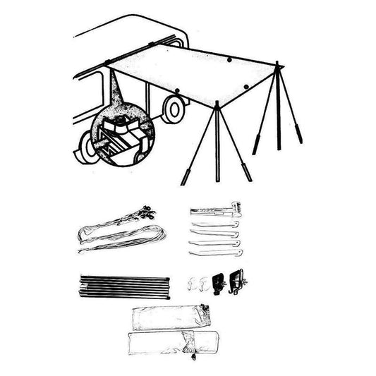 Toldo para coche Toldo lateral Toldo para camping Toldo exterior Artículos de viaje Modelos generales