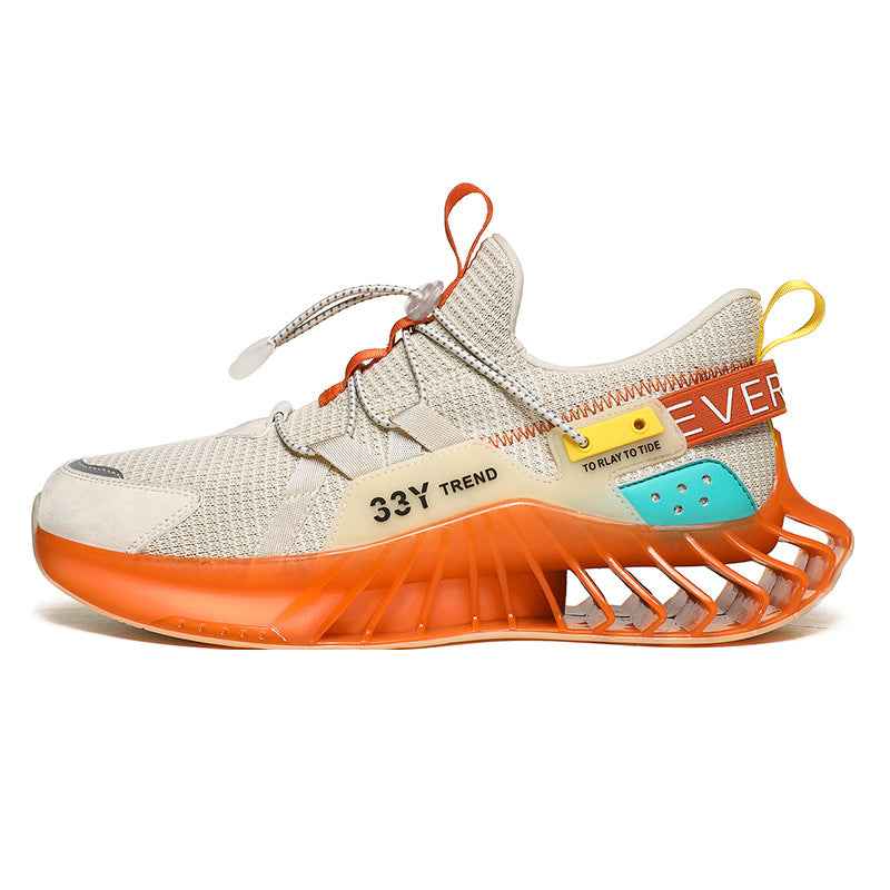 Fall Men's Low-Top Round Toe Injection Shoes Sports Daily Sports Old Shoes