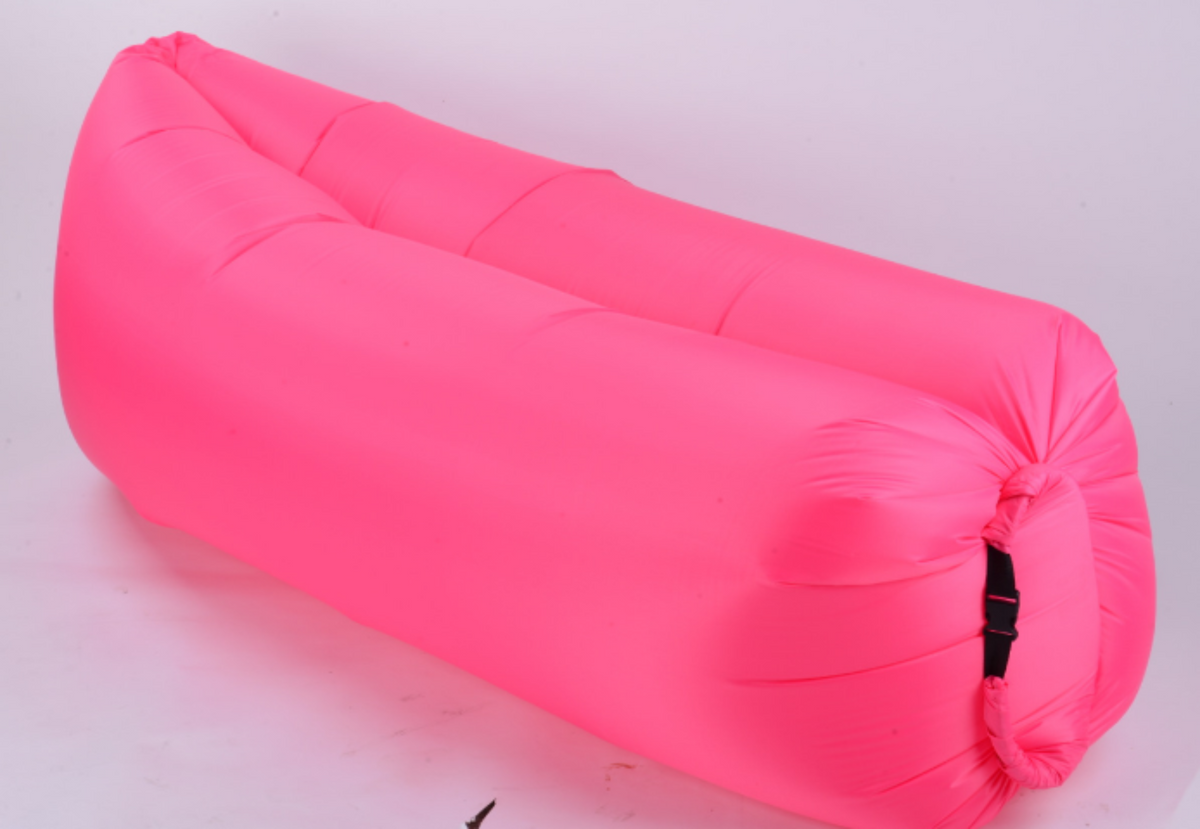 Beach Inflatable Bed Outdoor Air Sofa Fast Inflatable Laybag Hangout Lounger Beach Air Bed ...
