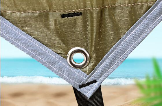 Tienda de campaña exterior con dosel en forma de diamante