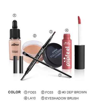 5 piece makeup set