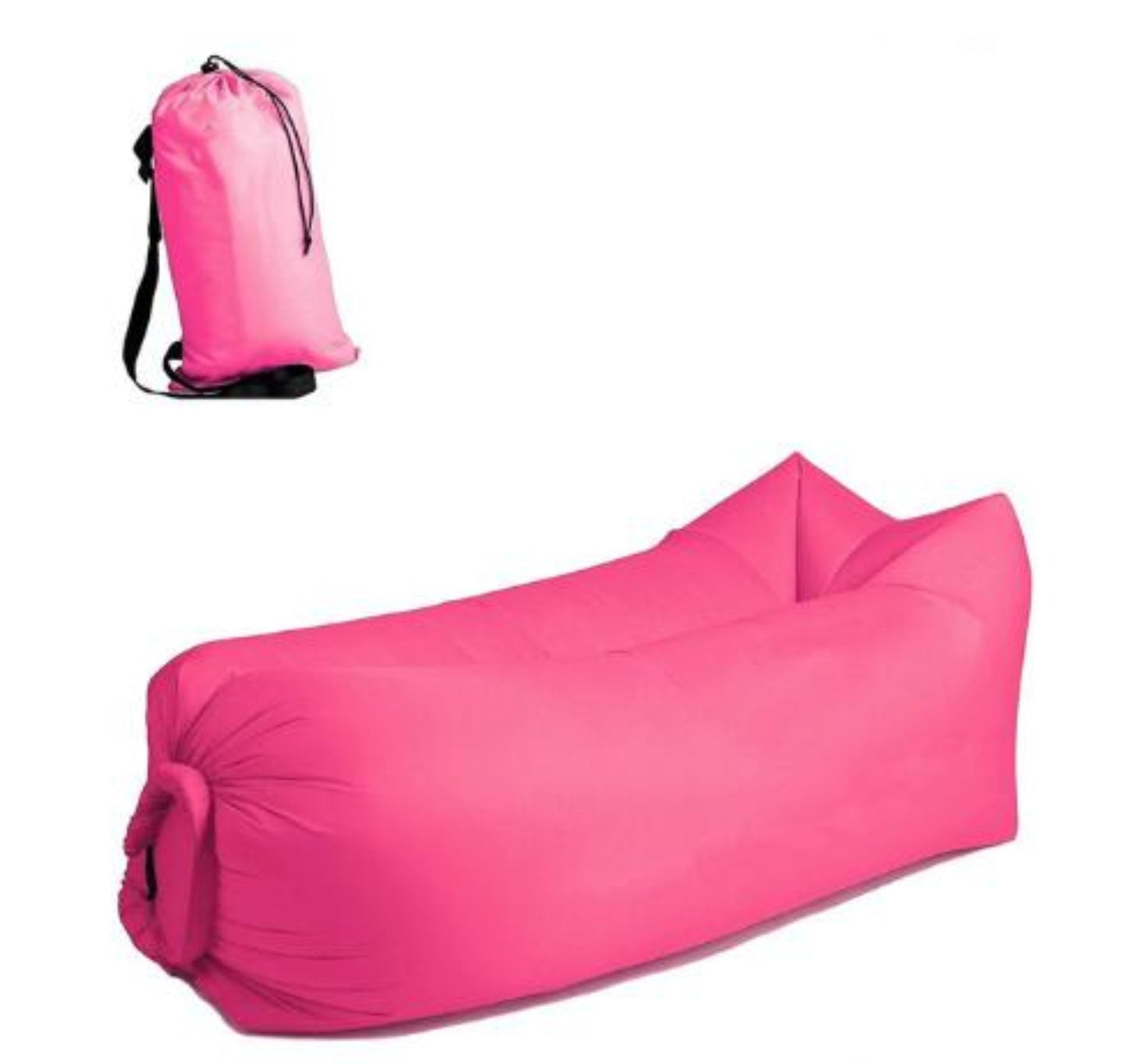 Sofá de aire para exteriores, sofá inflable rápido, tumbona para pasar el rato, cama de aire para playa, saco de dormir plegable, sofá perezoso, sofá de aire perezoso