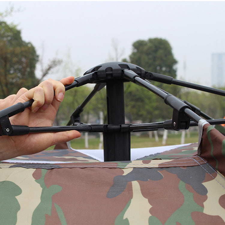 Tienda de campaña automática para exteriores, para 6-8 personas, para muchas personas, de una sola capa, para acampar en carpa para varias personas, para viajes de campamento, venta directa de fábrica 