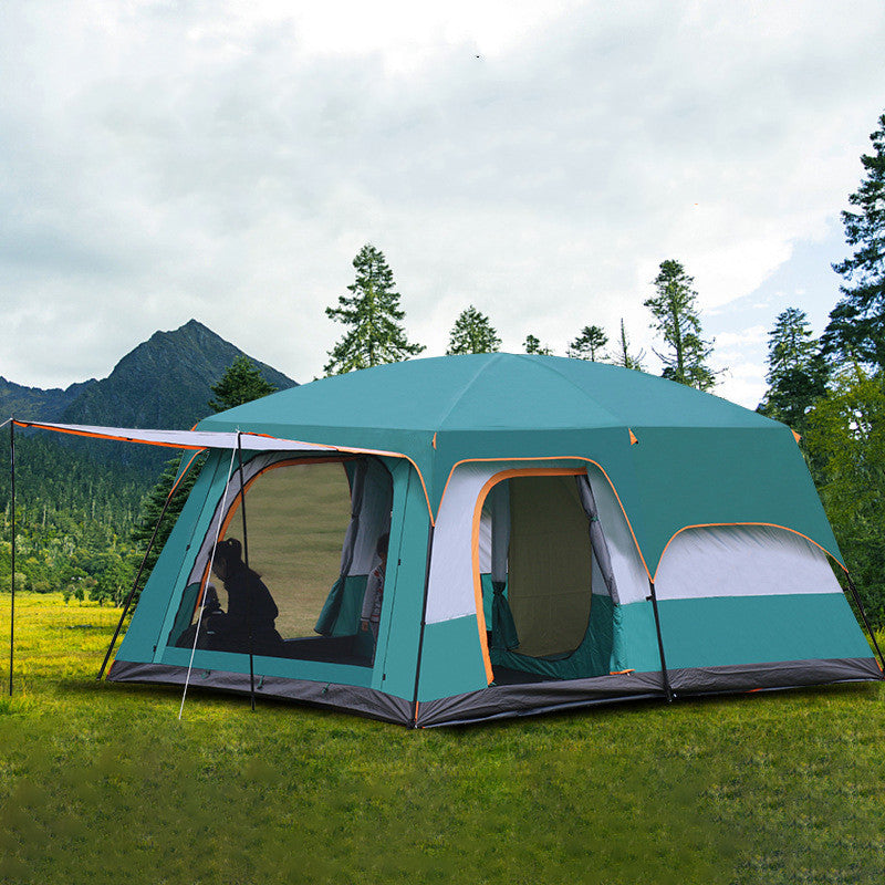Vill R Proof Multi-person Thickening Rain-proof Camping Portable Luxury Villa ...