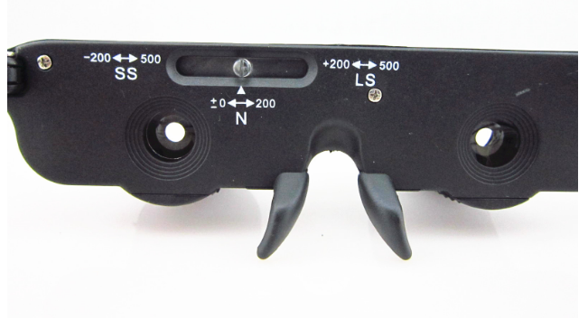 Telescopio de pesca con caja de espejo de alta gama de 3x28 con ojo polarizado