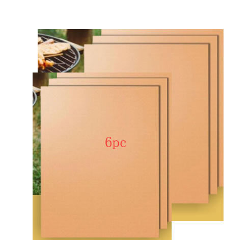 Esterilla antiadherente reutilizable para parrilla de barbacoa