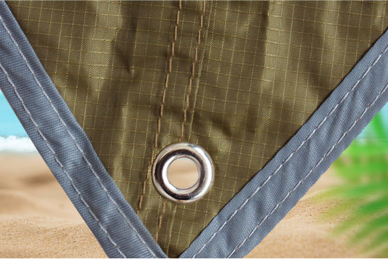 Tienda de campaña exterior con dosel en forma de diamante