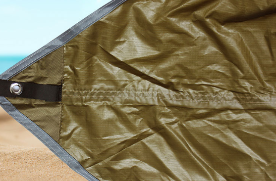 Tienda de campaña exterior con dosel en forma de diamante