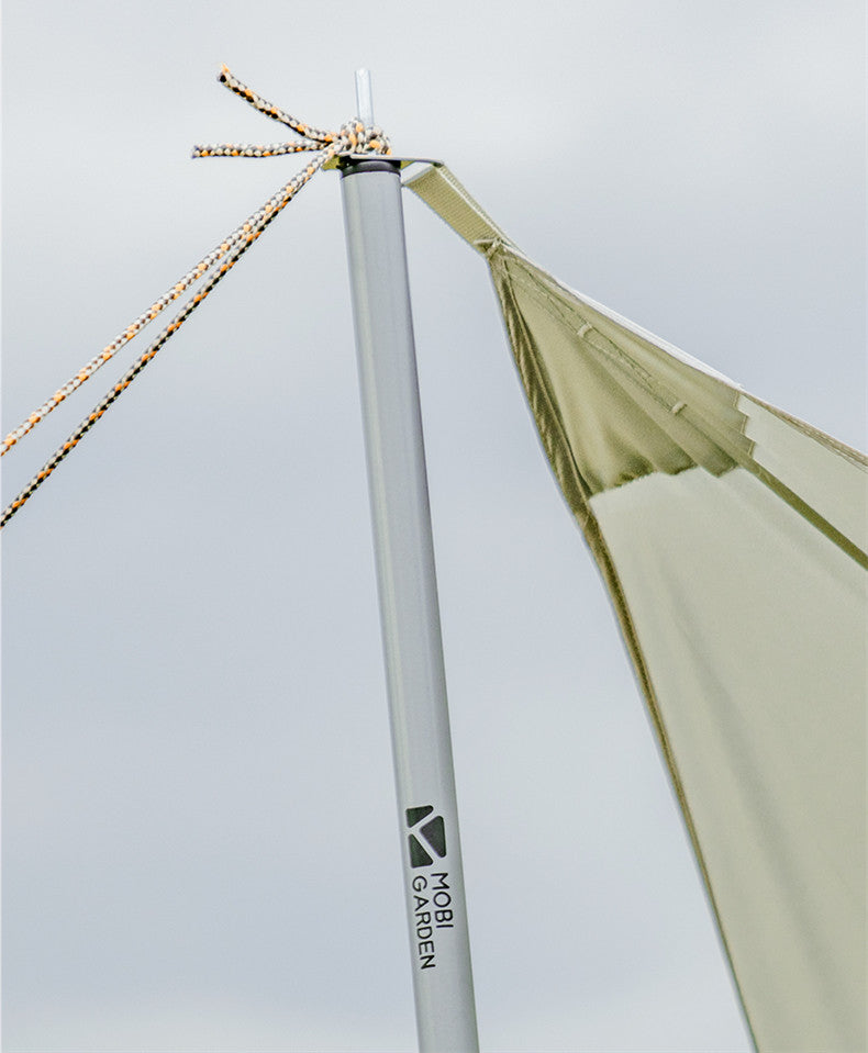 Tienda de campaña impermeable para exteriores MU Gaodi, ligera, de lujo, con toldo de tela Oxford a prueba de rayos UV