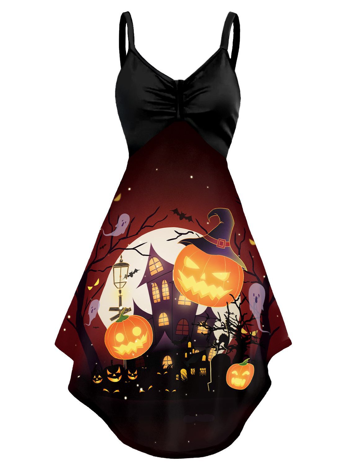 Skull Head Halloween Dress