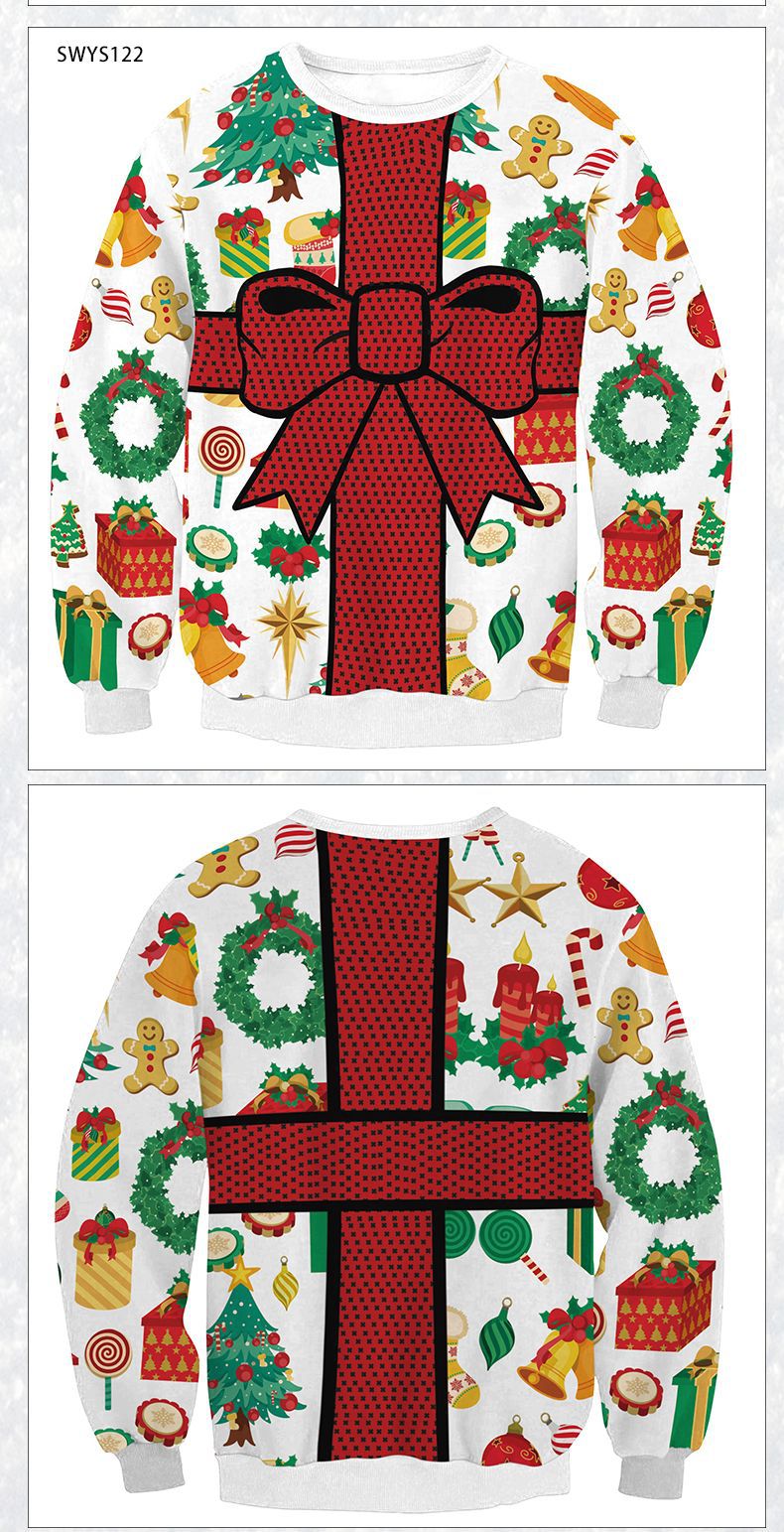 Christmas Digital Printing Sweater