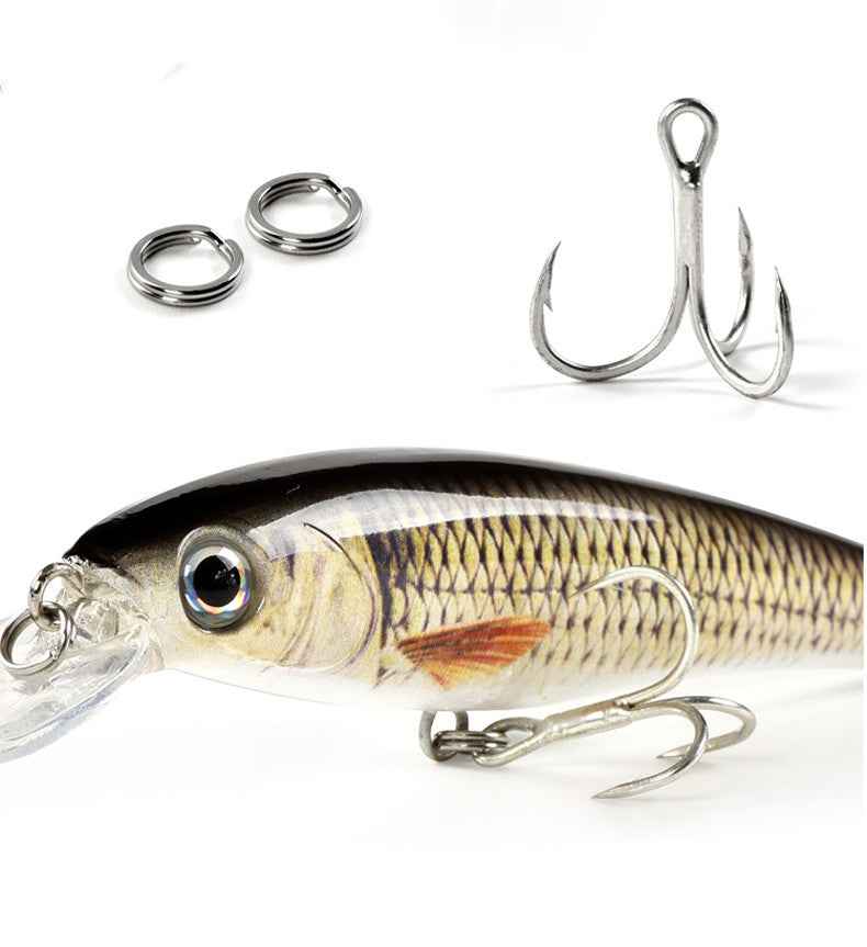 Rechargeable LED vibrating lure bait