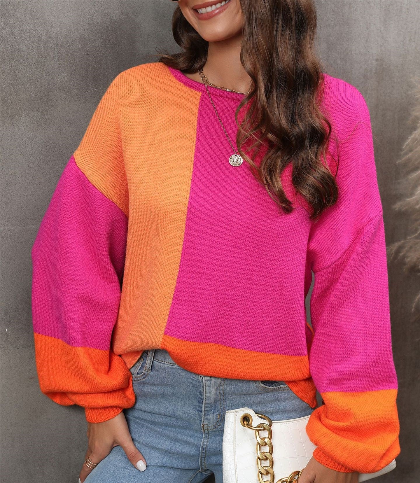 Fashion Knitted Loose Pullover