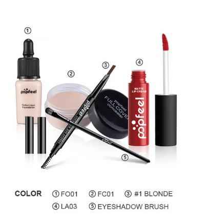 5 piece makeup set