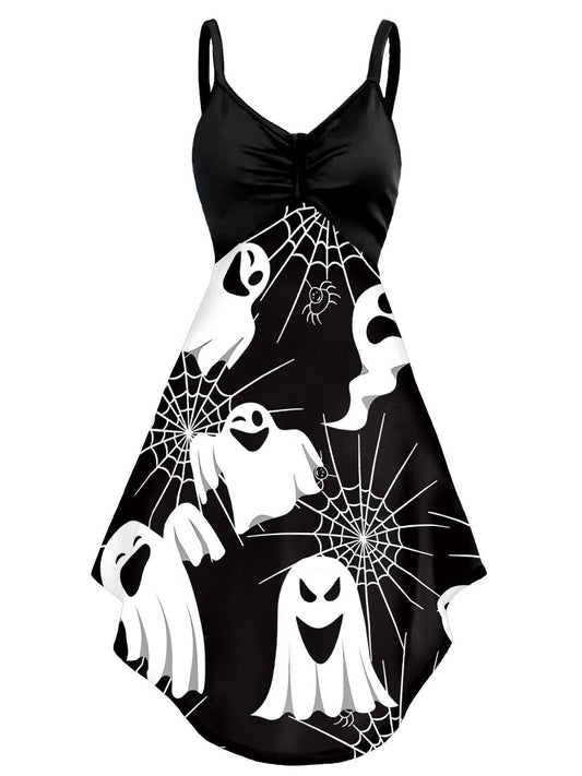 Skull Head Halloween Dress