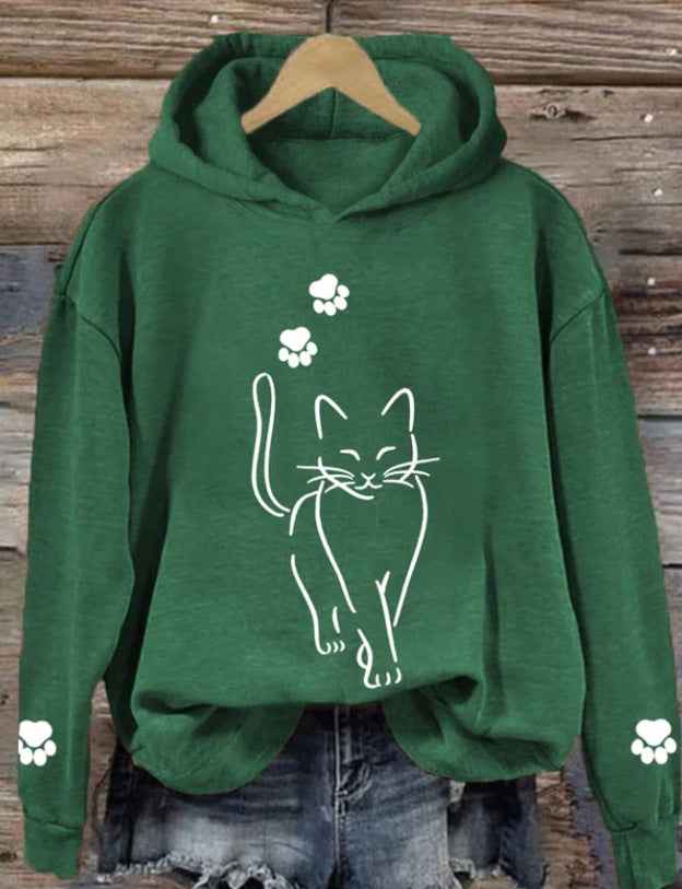 Women's Fashion Casual Loose Sweatshirt