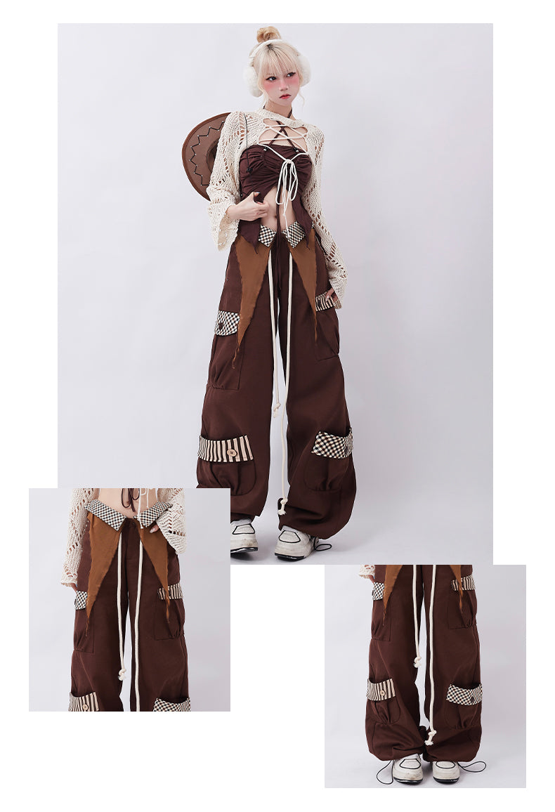 Mono retro americano de verano para mujer