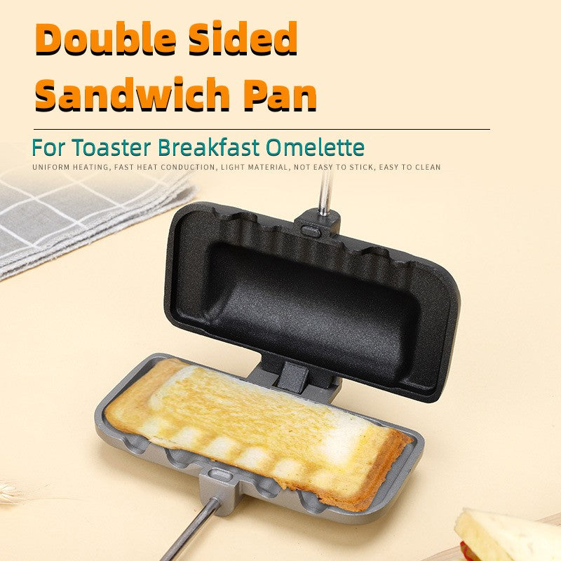 Double-Sided Non-Stick Foldable Sandwich Pan