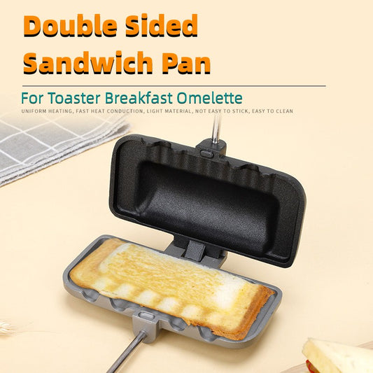 Double-Sided Non-Stick Foldable Sandwich Pan