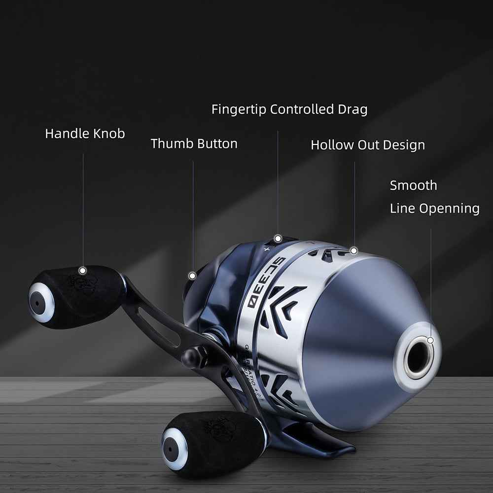 enclosed fishing reel All Metal Anti Seawater Enclosed Fishing Reel – Bloomfield's USA