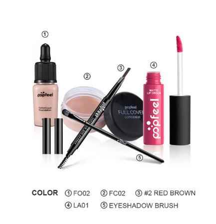 5 piece makeup set