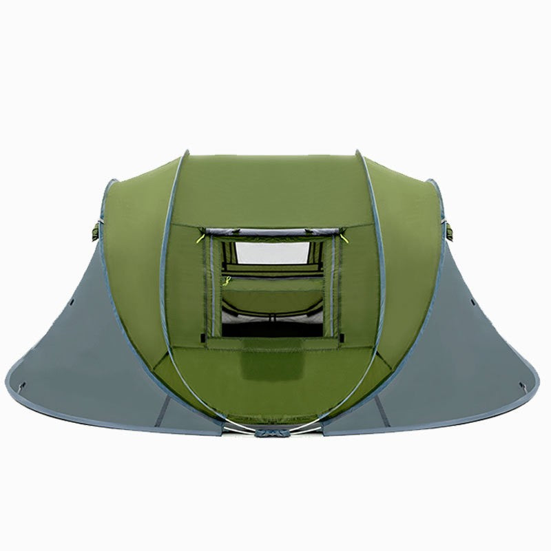 Tienda de campaña de apertura rápida, resistente a la lluvia, de una sola capa, para 2 o 3 personas, para exteriores
