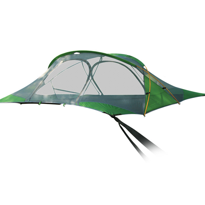 Camping Hammock Mosquito Net Suspended Tent Aluminum Pole Waterproof Ultralight Hanging Tree Tent