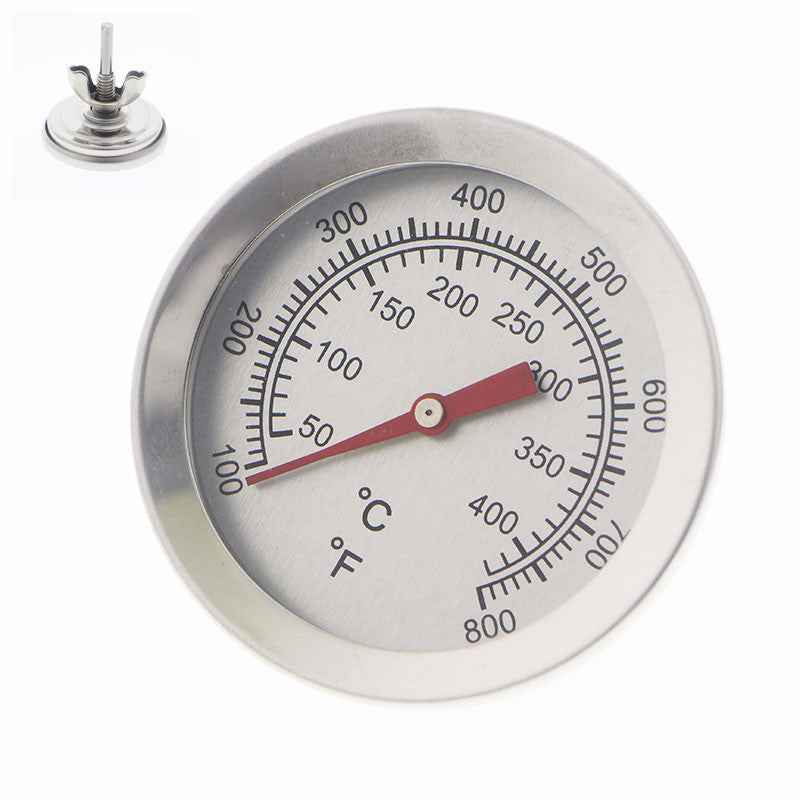 Stainless Steel Deep Frying Pan Kitchen Thermometer
