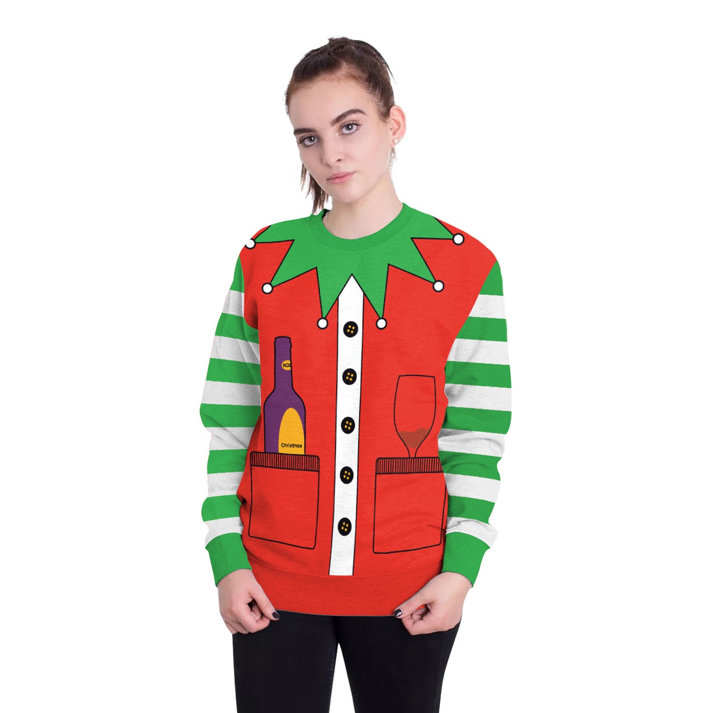 Women's Christmas 3D Pullover Sweatshirt