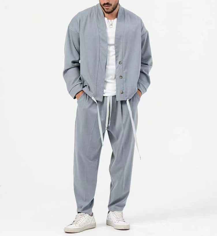 Fashion Men's Korean Style Small Business Suit Coat