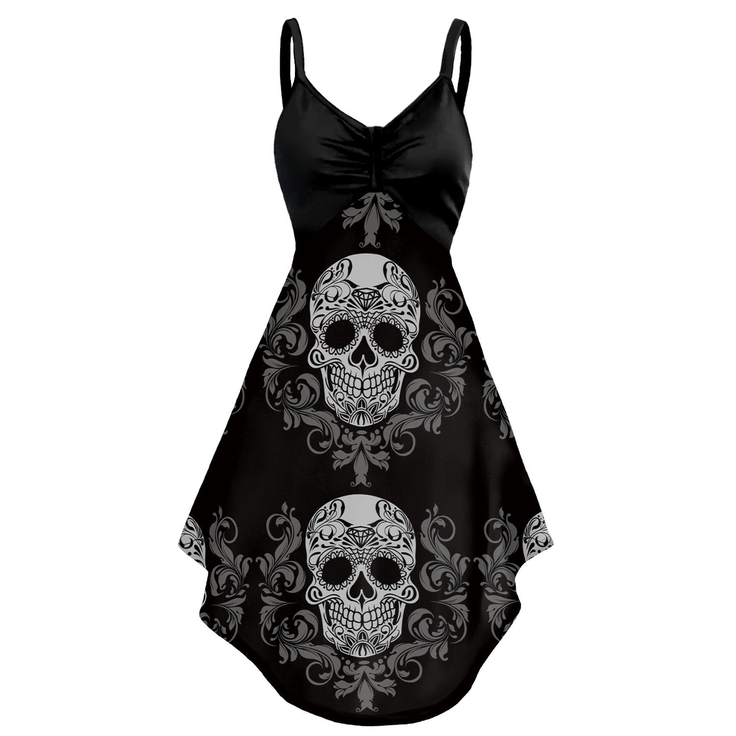 Skull Head Halloween Dress