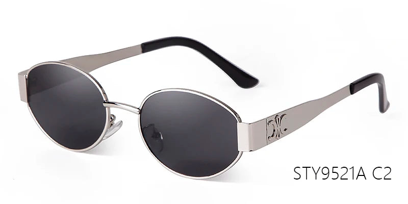Metal Frame Pilot Sunglasses