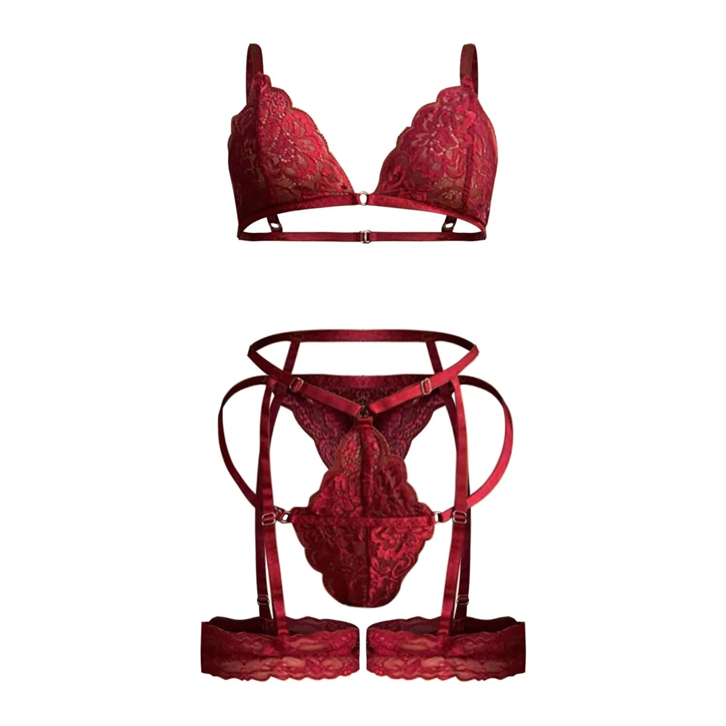 Leopard Print Lingerie Set